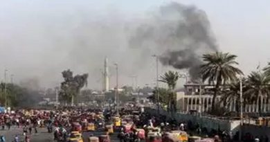 Baghdad Rocket Attack