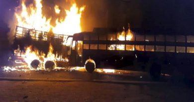 bus fire accident