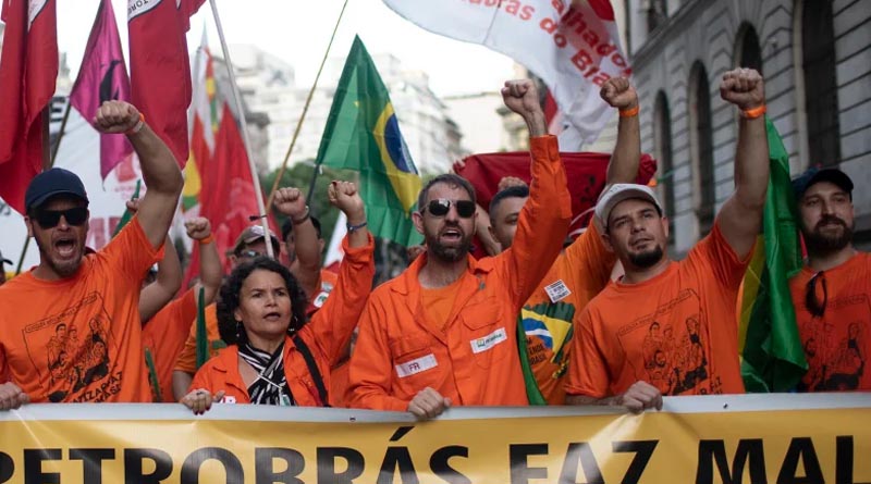 Brazilian oil workers