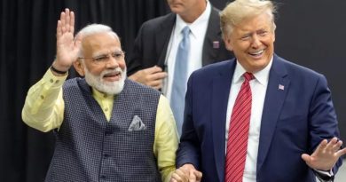 Modi with Trump (File)