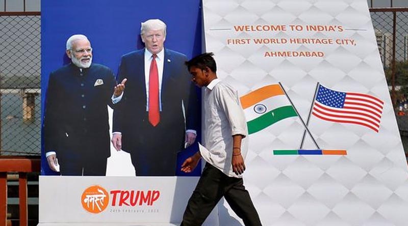 Trump tour in india