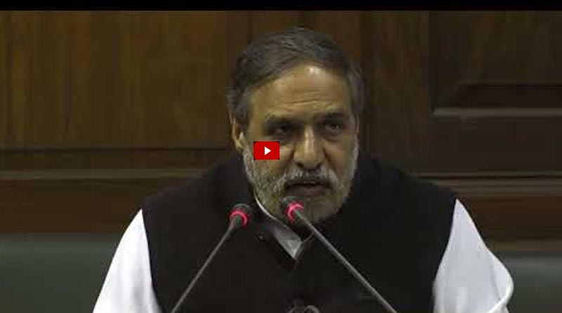 Anand Sharma in Parliament House