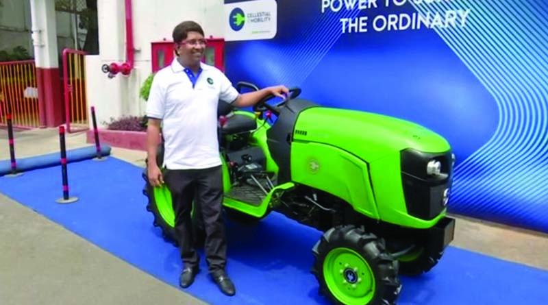 Hyderabad startup E-tractor
