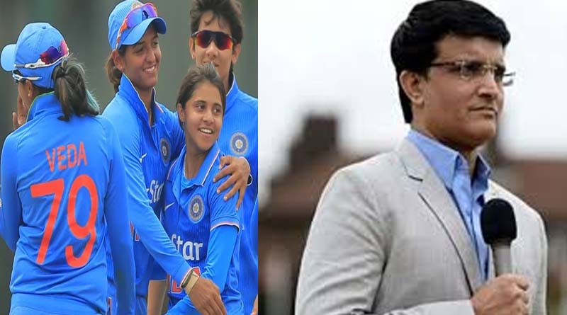 Sourav ganguly best wishes to Indian women's cricket team