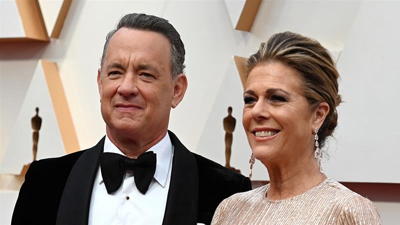 Tom Hanks and wife test positive for Coronavirus