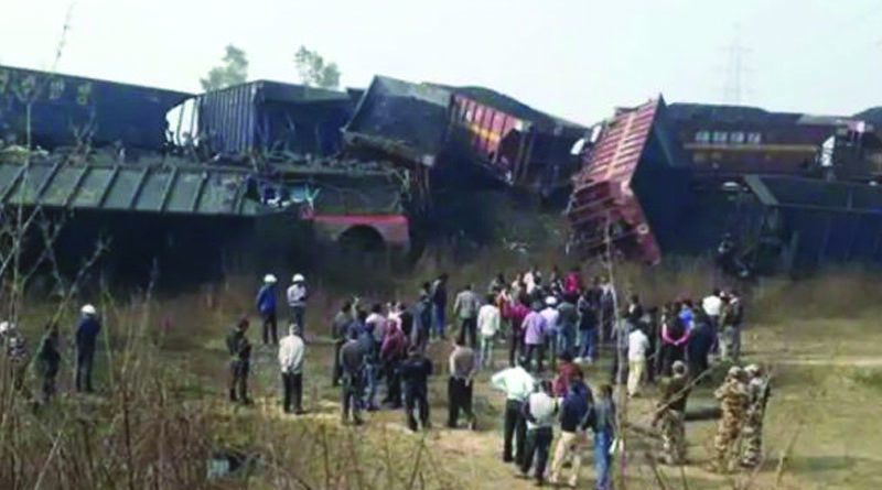 Train accident in Madhya pradesh