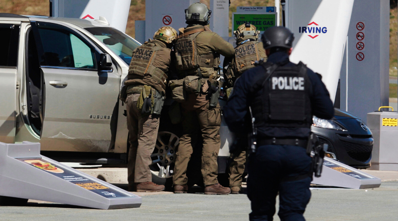 Gunman kills 16 in Nova Scotia