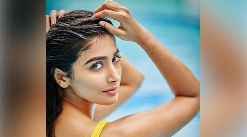 Pooja-Hegde-Looking-Gorgeous-In-Yellow