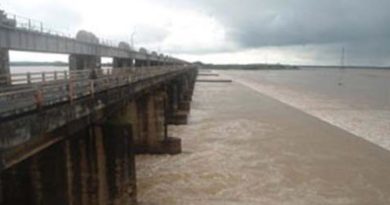 water level at Dhavaleswaram Barrage