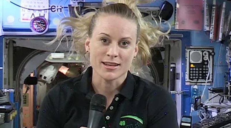 American astronaut Kate Rubins