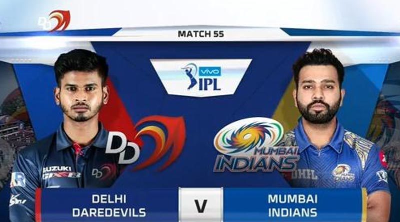Today's matches in IPL