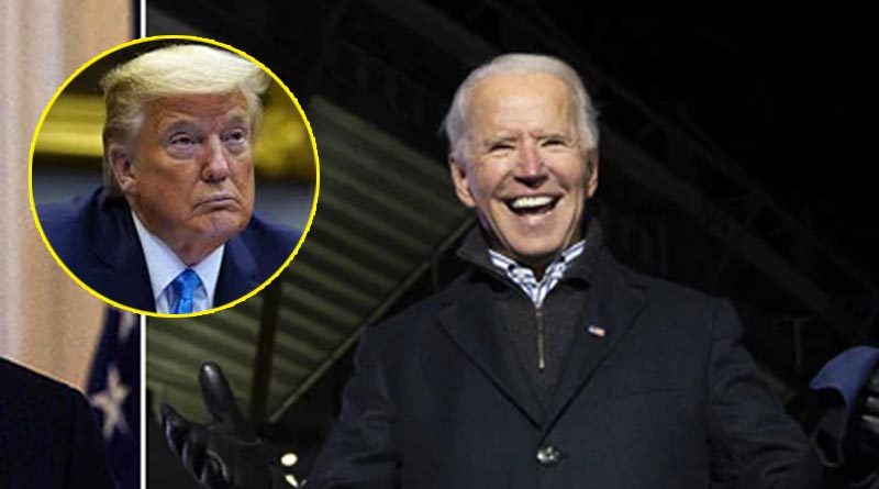 Biden shock to Trump-