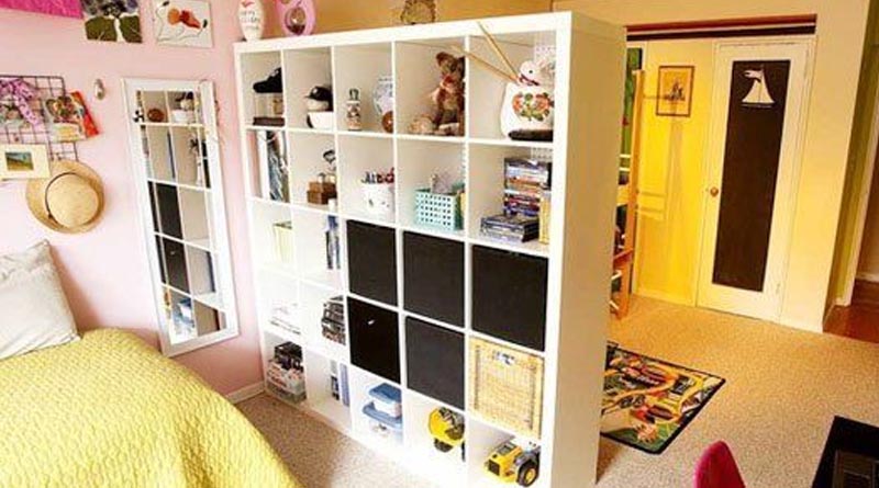 Separate rooms for children at home