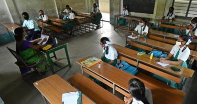 Students in class room