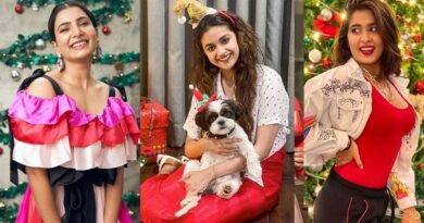 Actresses Christmas Celebrations Photos