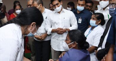 AP CM Jagan launches vaccination in Vijayawada