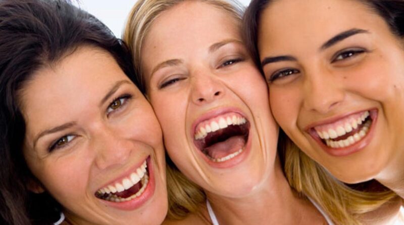 Get rid of stress with laughter---