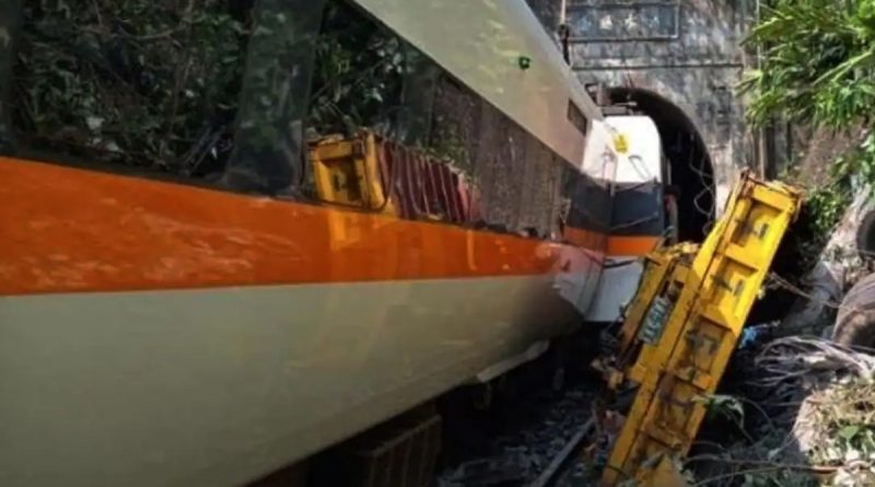 train crash in Taiwan- 36 killed