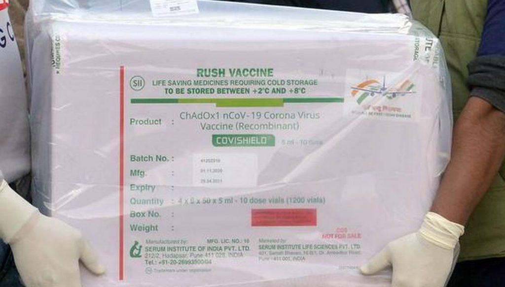 3.60 lakh Covishield vaccine doses for AP