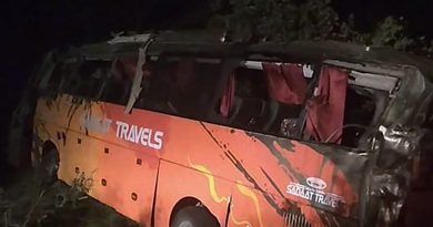 The bus accident in the Hassan Abdul Burhan area