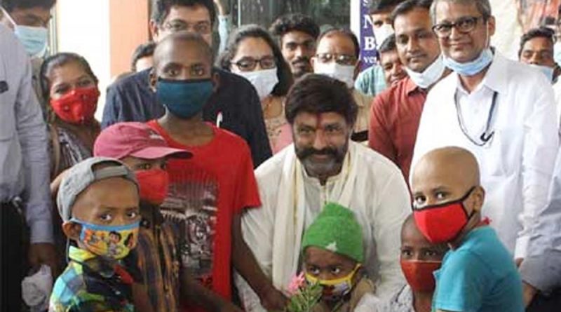 Balakrishna Birthday Celebration among children at Cancer Hospital