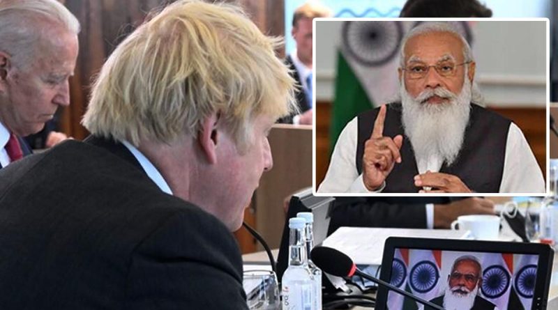 Modi at the G7 summit video conference