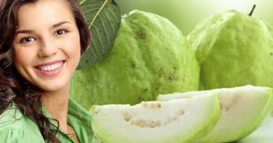 Nutrients in guava fruit