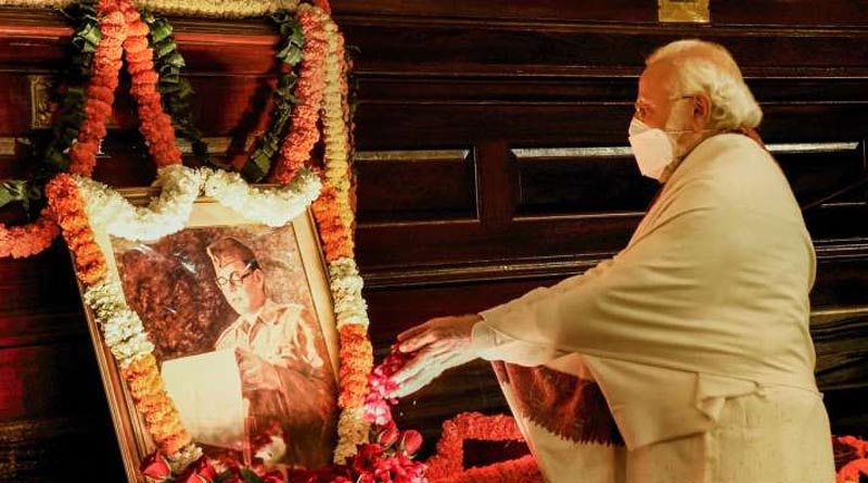 Prime Minister Modi pays tribute to Subhash Chandra Bose