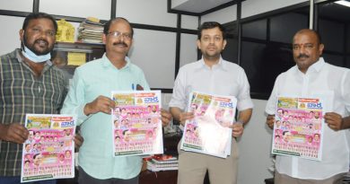 Gaurav Sanghi, Executive Director, vaartha released the special edition of Vaartha Anniversary