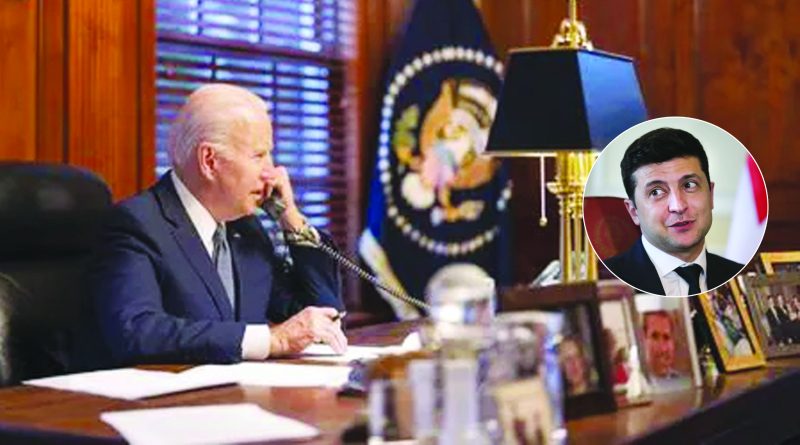 Phone call by Joe Biden to the President of Ukraine