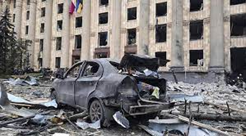 Russian terror attacks on Kharkiv