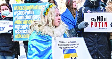 Ukrainian Americans support Ukraine