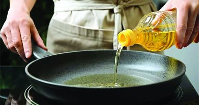 use of oils in cooking