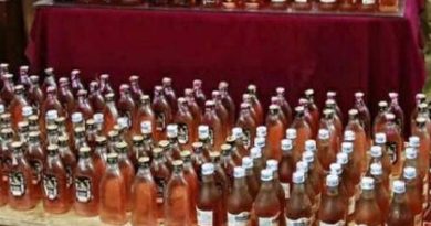 Telangana state liquor seized