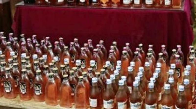 Telangana state liquor seized